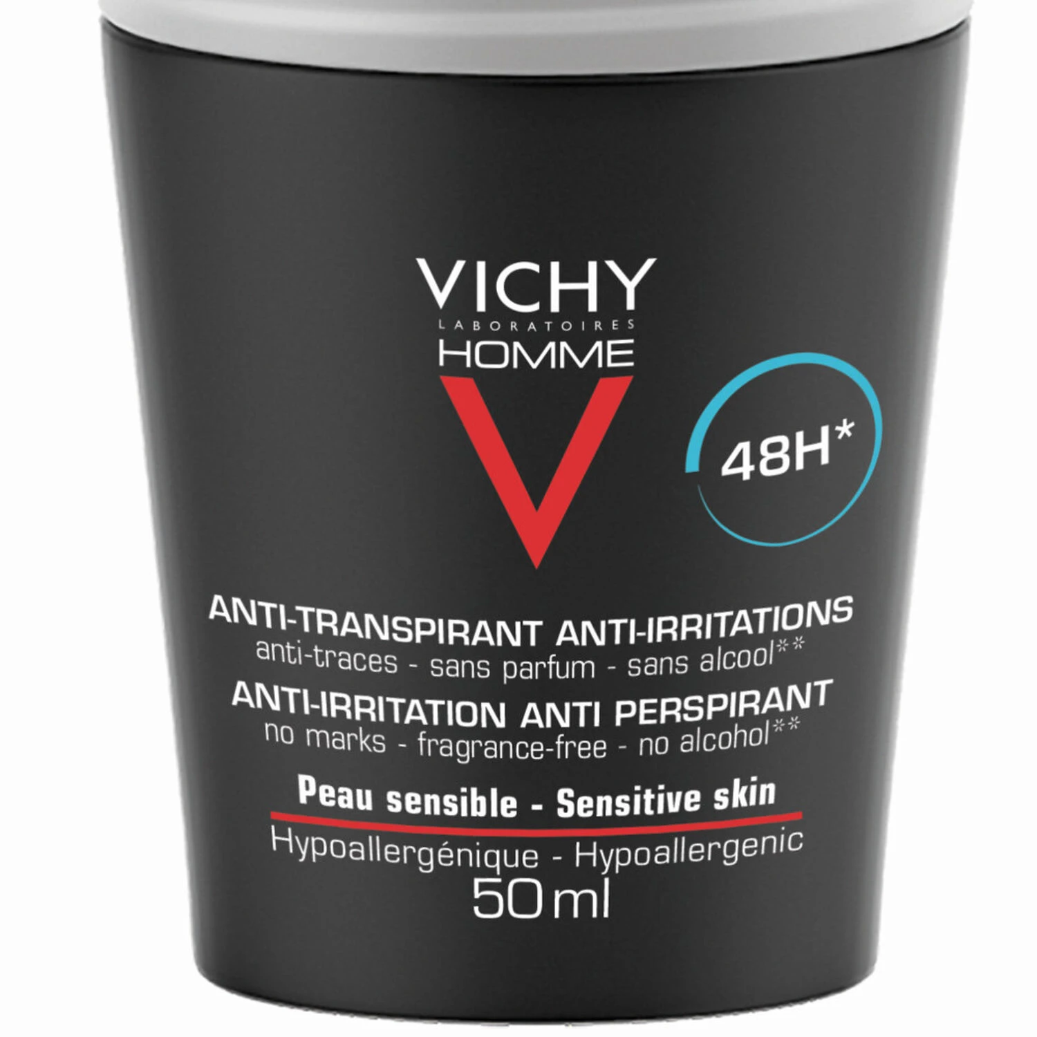 VICHY Déodorant Anti-Irritation 48H Pour Homme - 50ml 2 VICHY Déodorant Anti-Irritation 48H Pour Homme - 50ml – Image 2