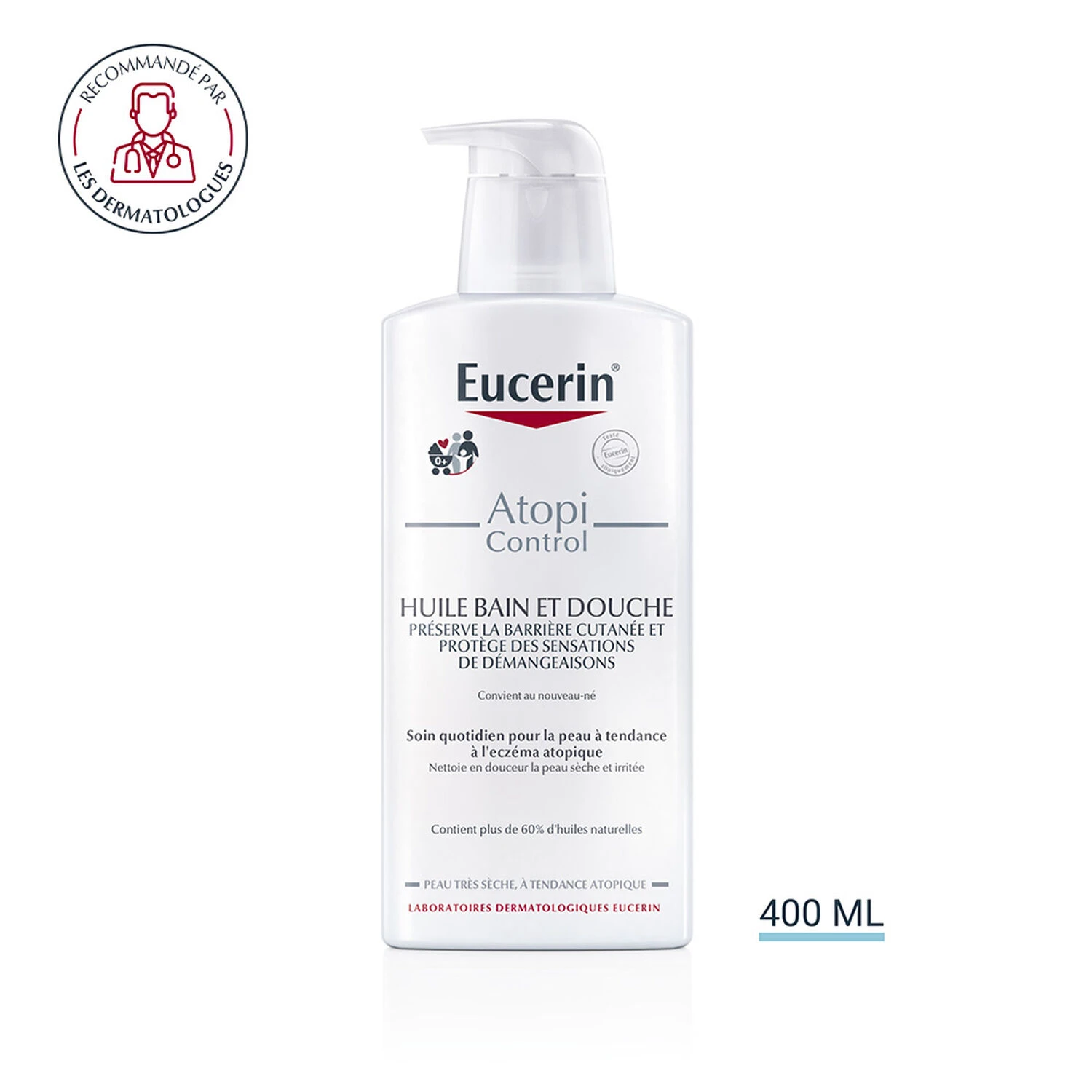 Eucerin AtopiControl - 400ml 2 Eucerin AtopiControl - 400ml – Image 2