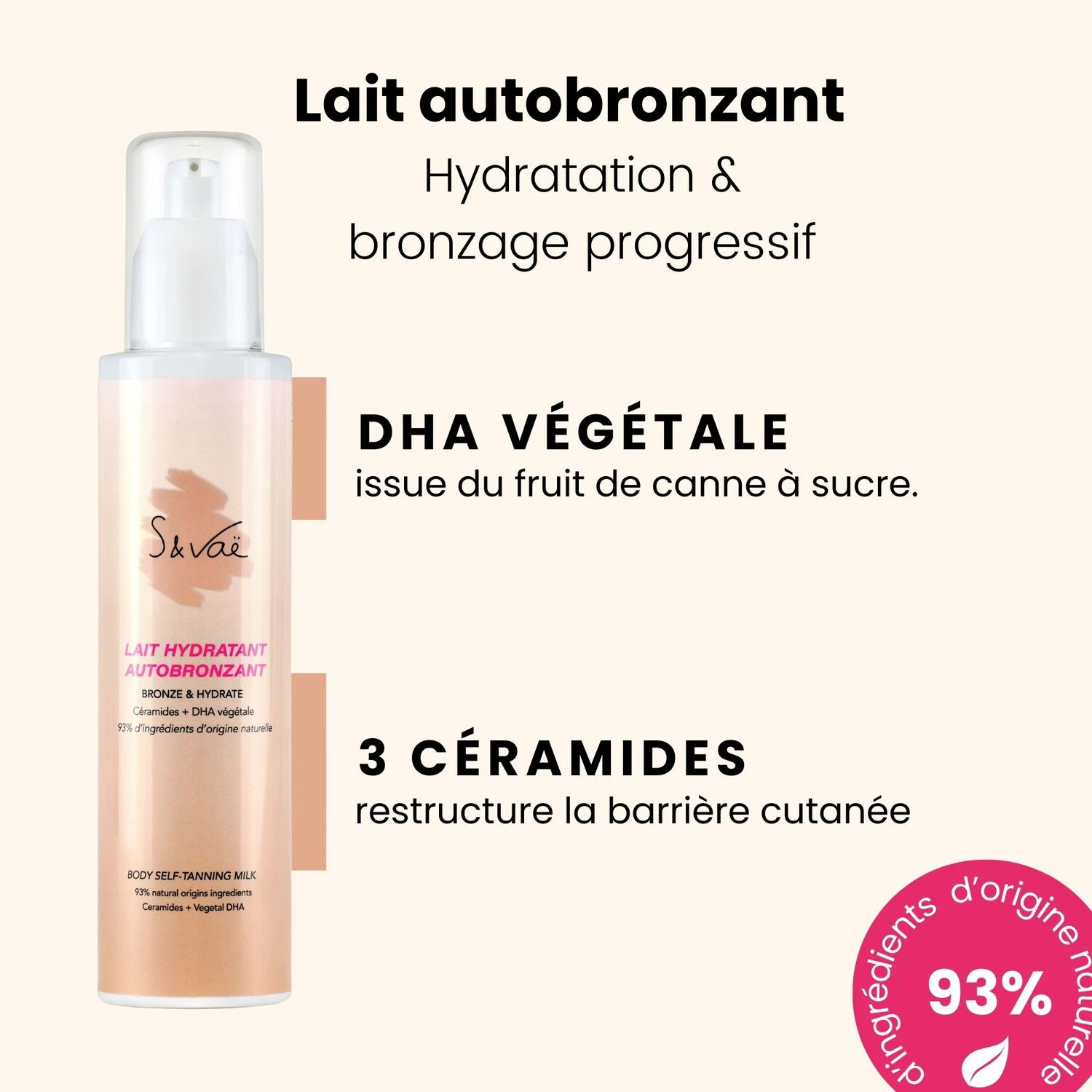 Lait Hydratant Autobronzant Corps - 150ml 2 Lait Hydratant Autobronzant Corps - 150ml – Image 2